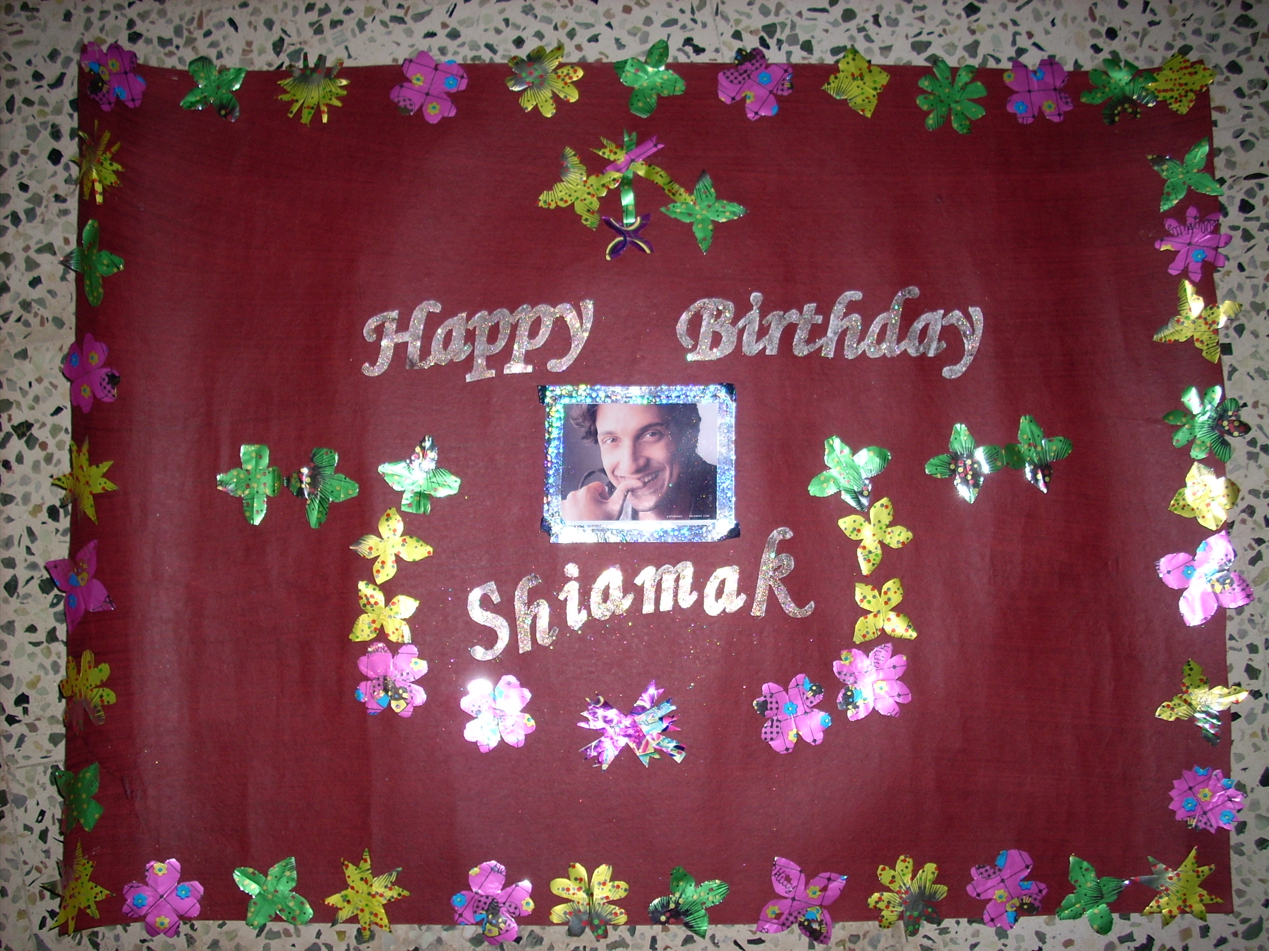 Happy Birthday Shiamak